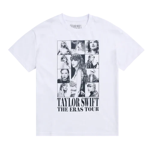 TAYLOR SWIFT | THE ERAS TOUR WHITE T-SHIRT