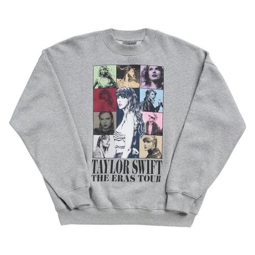 TAYLOR SWIFT | THE ERAS TOUR HEATHER GRAY CREWNECK