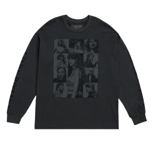 TAYLOR SWIFT | THE ERAS TOUR BLACK LONG SLEEVE T-SHIRT