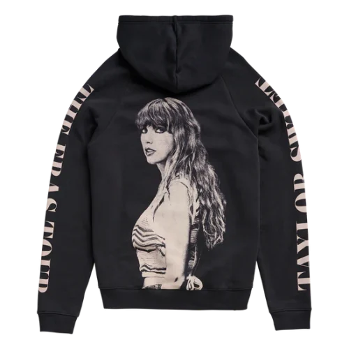 TAYLOR SWIFT | THE ERAS TOUR BLACK HOODIE