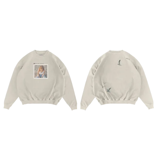 1989 (TAYLOR'S VERSION) BEIGE CREWNECK - Image 3