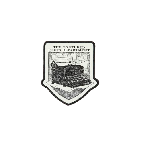 THE TORTURED POETS DEPARTMENT BLACK JACKET & 2 PATCH SET BUNDLE - Image 6