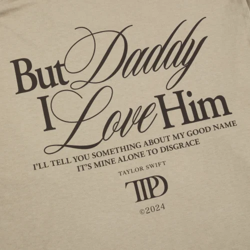 BUT DADDY I LOVE HIM LONG SLEEVE T-SHIRT - Image 5