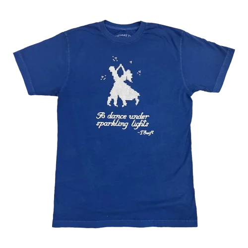 CHRISTMAS TREE FARM BLUE T-SHIRT