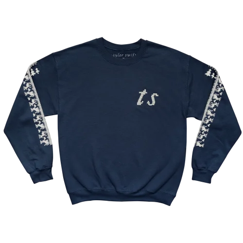 CHRISTMAS TREE FARM NAVY PULLOVER