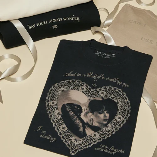 BLINK OF A CRINKLING EYE CROP T-SHIRT - Image 6