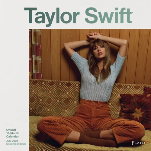 TAYLOR SWIFT OFFICIAL 2025 SQUARE WALL CALENDAR