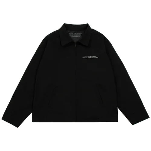 THE TORTURED POETS DEPARTMENT BLACK JACKET & 2 PATCH SET BUNDLE - Image 3