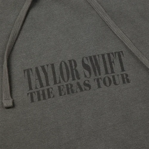 TAYLOR SWIFT | THE ERAS TOUR CHARCOAL HOODIE - Image 4