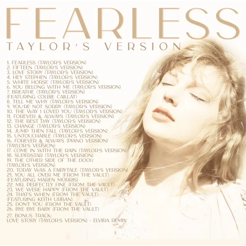 FEARLESS (TAYLOR'S VERSION) CASSETTE - Image 3