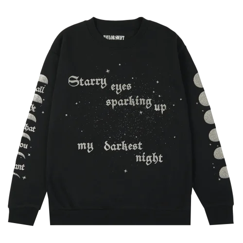 SPARKING UP MY DARKEST NIGHT CREWNECK
