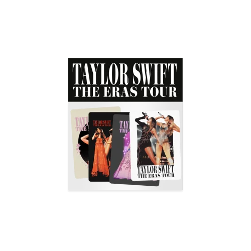 SET OF 4 TAYLOR SWIFT | THE ERAS TOUR PHOTO STICKERS