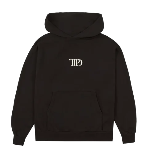 WHO'S AFRAID OF LITTLE OLD ME? DARK BROWN HOODIE - Image 4