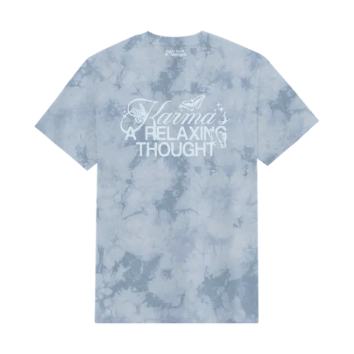 KARMA'S A RELAXING THOUGHT TIE DYE T-SHIRT