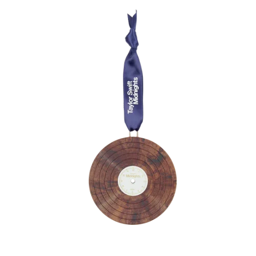 TAYLOR SWIFT MIDNIGHTS MAHOGANY VINYL ORNAMENT