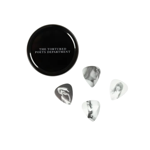 THE TORTURED POETS DEPARTMENT GUITAR PICKS