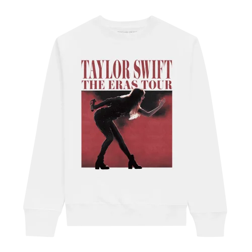 TAYLOR SWIFT | THE ERAS TOUR PHOTO WHITE CREWNECK