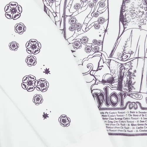 SPEAK NOW (TAYLOR'S VERSION) TRACKLIST WHITE CREWNECK - Image 4