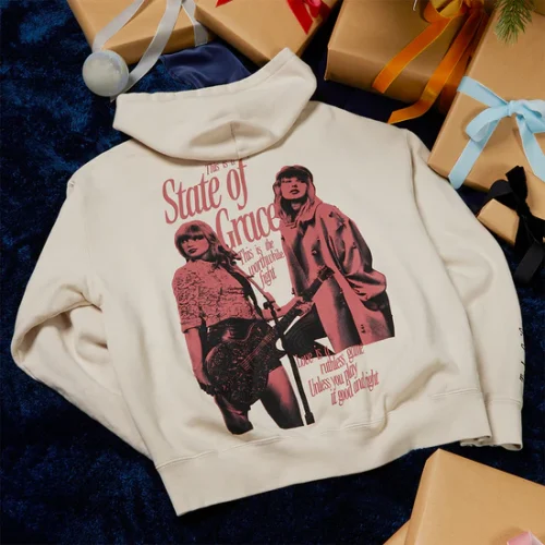 RED (TAYLOR'S VERSION) STATE OF GRACE HOODIE - Image 6