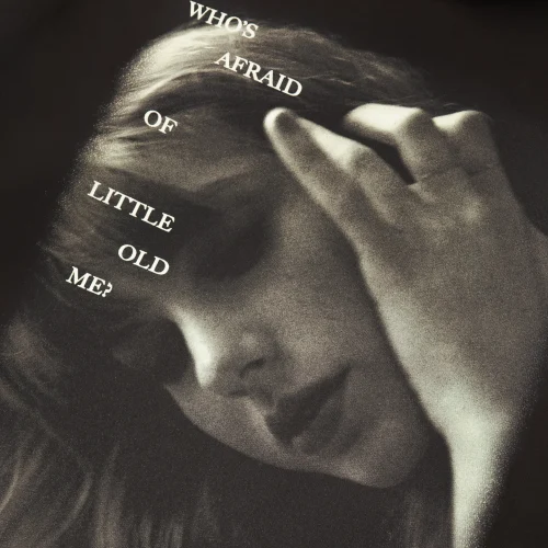 WHO'S AFRAID OF LITTLE OLD ME? DARK BROWN HOODIE - Image 5