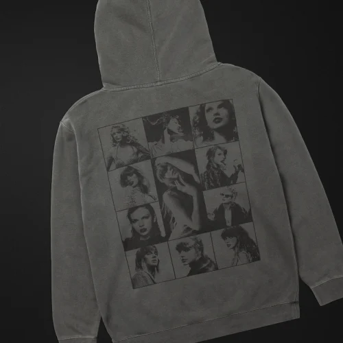 TAYLOR SWIFT | THE ERAS TOUR CHARCOAL HOODIE - Image 6