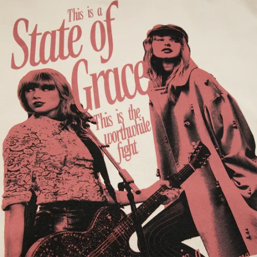 RED (TAYLOR'S VERSION) STATE OF GRACE HOODIE - Image 3