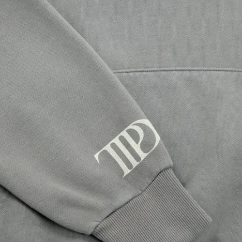 THE TORTURED POETS DEPARTMENT GRAY HOODIE - Image 4