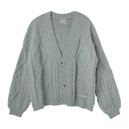 THE TORTURED POETS DEPARTMENT GRAY CARDIGAN