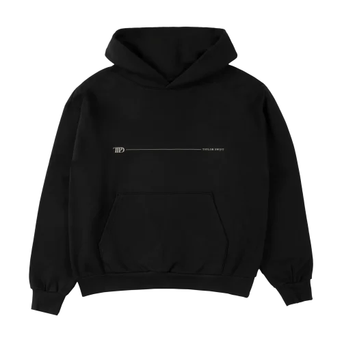 THE TORTURED POETS DEPARTMENT BLACK HOODIE