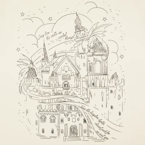 HOW THE KINGDOM LIGHTS SHINED CREAM BABY T-SHIRT - Image 3