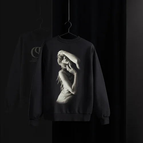 THE TORTURED POETS DEPARTMENT BLACK CREWNECK - Image 4