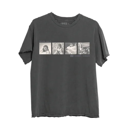 1989 (TAYLOR'S VERSION) CHARCOAL PHOTO T-SHIRT