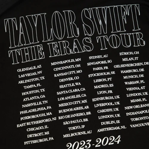 TAYLOR SWIFT | THE ERAS TOUR TTPD LIVE PHOTO LONGSLEEVE OVERSIZED T-SHIRT - Image 6