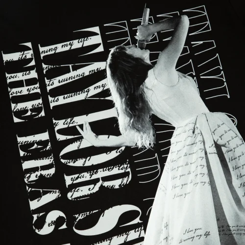TAYLOR SWIFT | THE ERAS TOUR TTPD LIVE PHOTO OVERSIZED T-SHIRT - Image 5