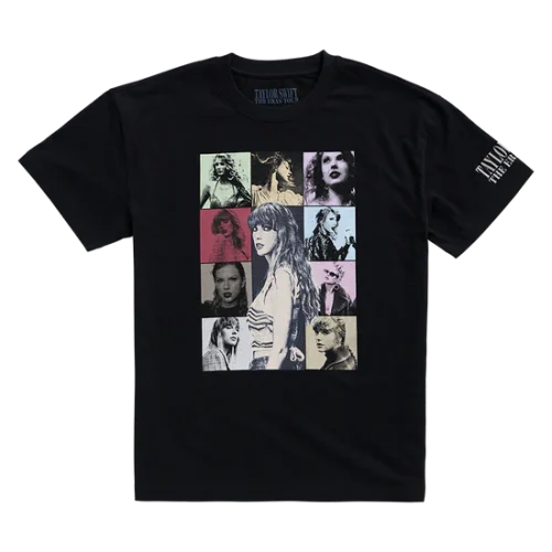 TAYLOR SWIFT | THE ERAS INTERNATIONAL TOUR BLACK T-SHIRT