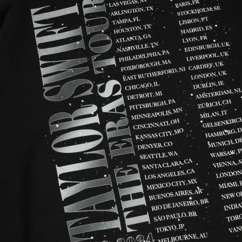 TAYLOR SWIFT | THE ERAS TOUR DOWN BAD LIVE PHOTO OVERSIZED CREWNECK - Image 6