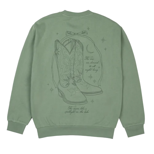 SELF-TITLED DANCED ALL NIGHT LONG KANGA POCKET CREWNECK