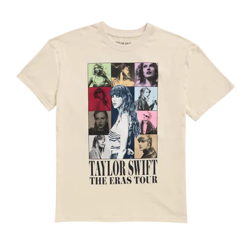 TAYLOR SWIFT | THE ERAS INTERNATIONAL TOUR BEIGE T-SHIRT