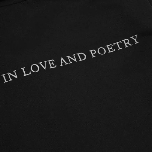 THE TORTURED POETS DEPARTMENT BLACK JACKET & 2 PATCH SET BUNDLE - Image 5