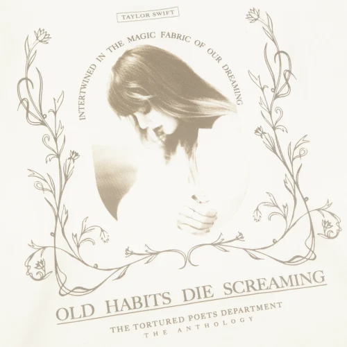 OLD HABITS DIE SCREAMING KANGA POCKET CREWNECK - Image 3