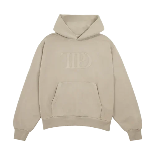 THE TORTURED POETS DEPARTMENT BEIGE HOODIE