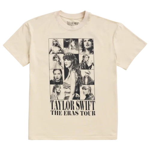 TAYLOR SWIFT | THE ERAS TOUR US DATES BEIGE T-SHIRT