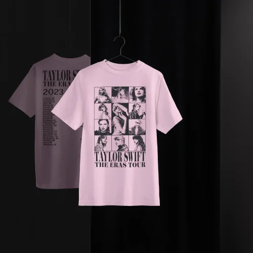 TAYLOR SWIFT | THE ERAS TOUR PINK T-SHIRT - Image 5