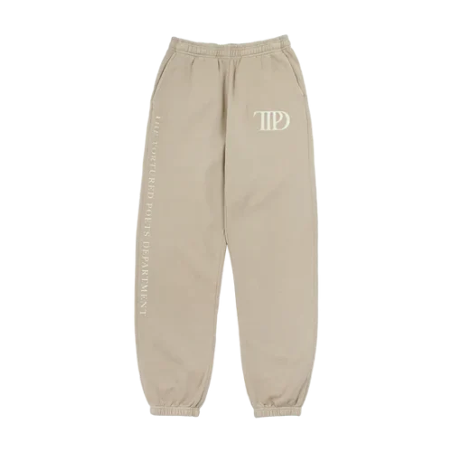 THE TORTURED POETS DEPARTMENT BEIGE SWEATPANTS