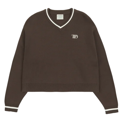 TTPD V-NECK CROPPED SWEATER