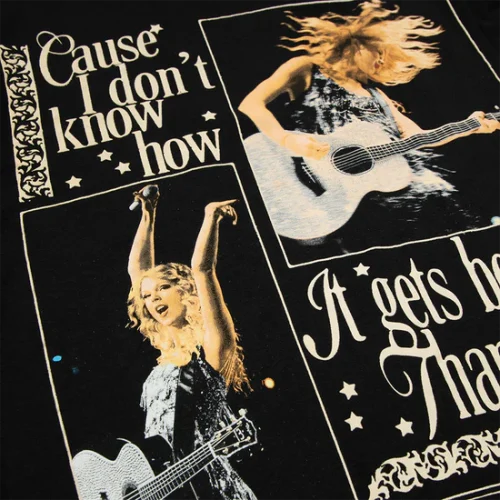 CAUSE I DON'T KNOW HOW IT GETS BETTER THAN THIS BLACK T-SHIRT - Image 3