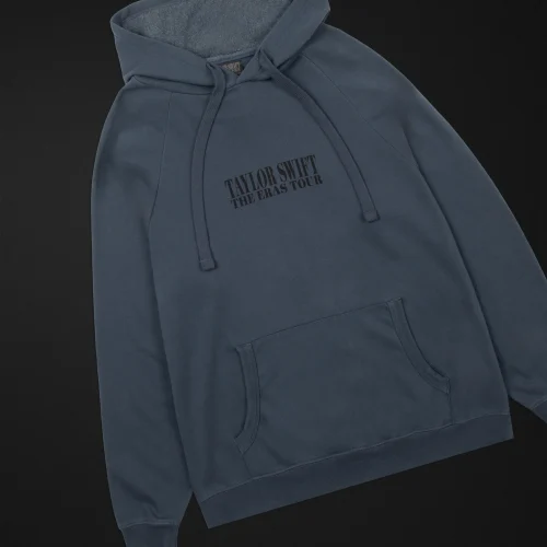 TAYLOR SWIFT | THE ERAS TOUR II WASHED BLUE HOODIE - Image 5