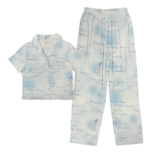 WILDEST DREAMS BLUE PAJAMA SET