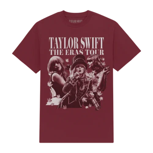 TAYLOR SWIFT | THE ERAS TOUR RED (TAYLOR'S VERSION) ALBUM T-SHIRT