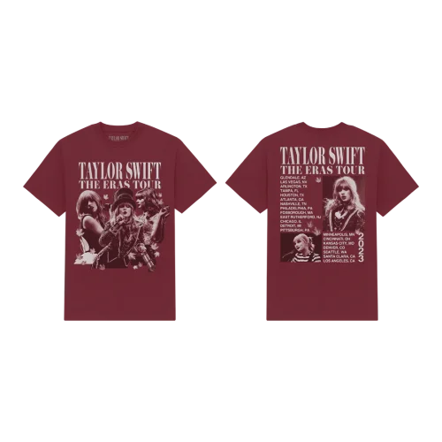 TAYLOR SWIFT | THE ERAS TOUR RED (TAYLOR'S VERSION) ALBUM T-SHIRT - Image 3